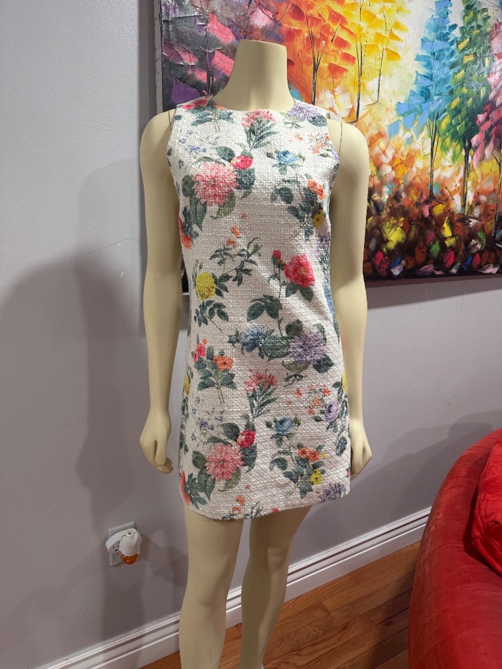 ALICE + OLIVIA Clyde A-Line Shift Dress